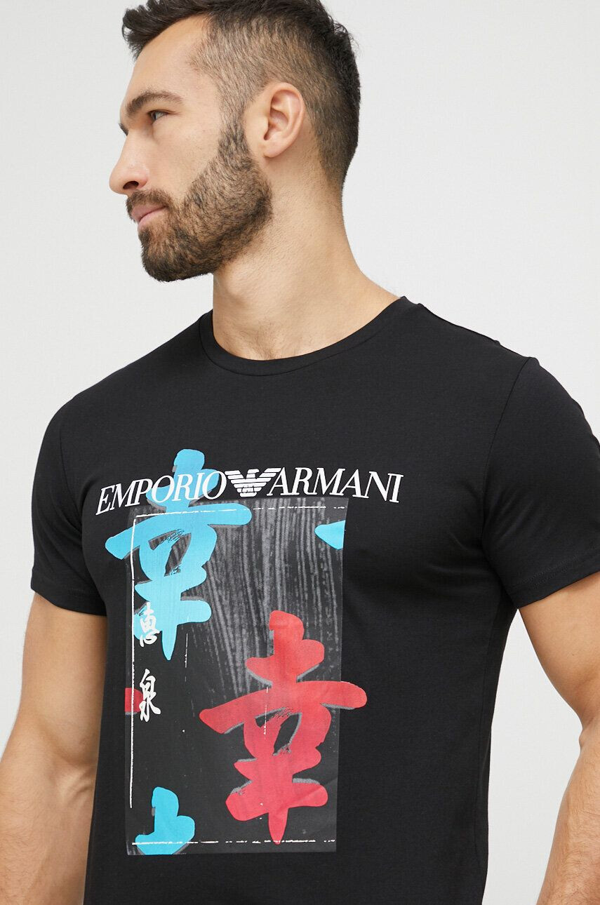 Emporio Armani Underwear Bombažna kratka majica - Pepit.si