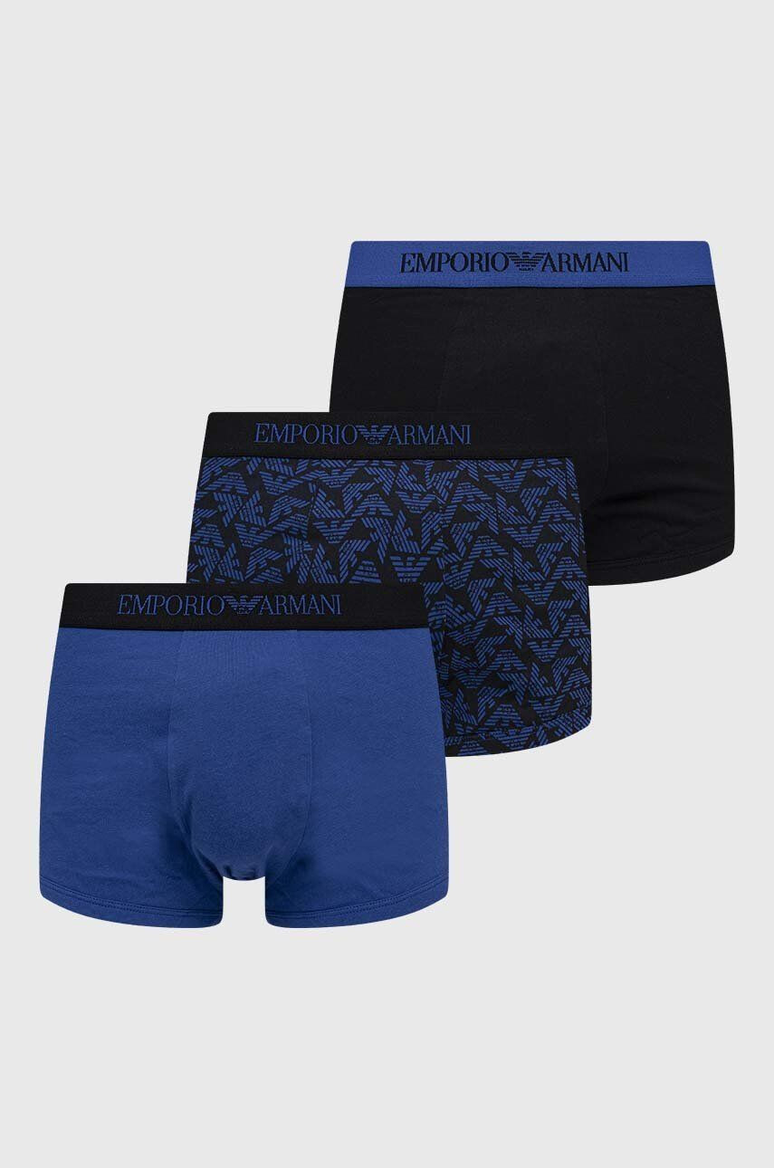 Emporio Armani Underwear Bombažne bokserke 3-pack - Pepit.si