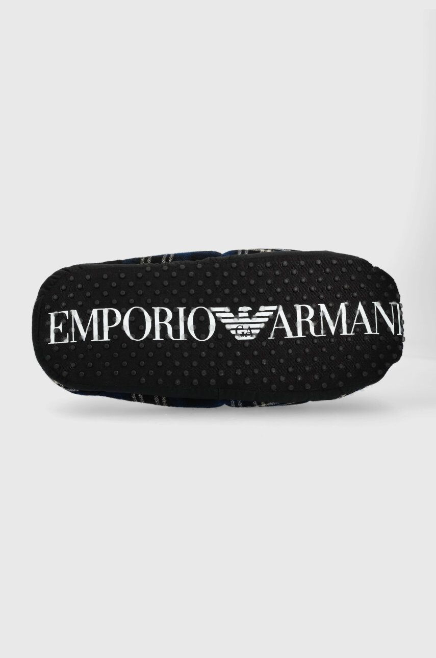 Emporio Armani Underwear Copati mornarsko modra barva - Pepit.si