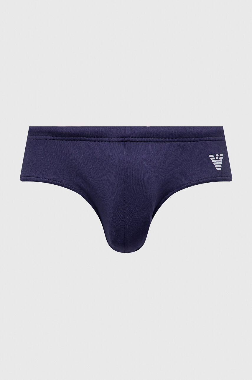 Emporio Armani Underwear Kopalne hlače mornarsko modra barva - Pepit.si