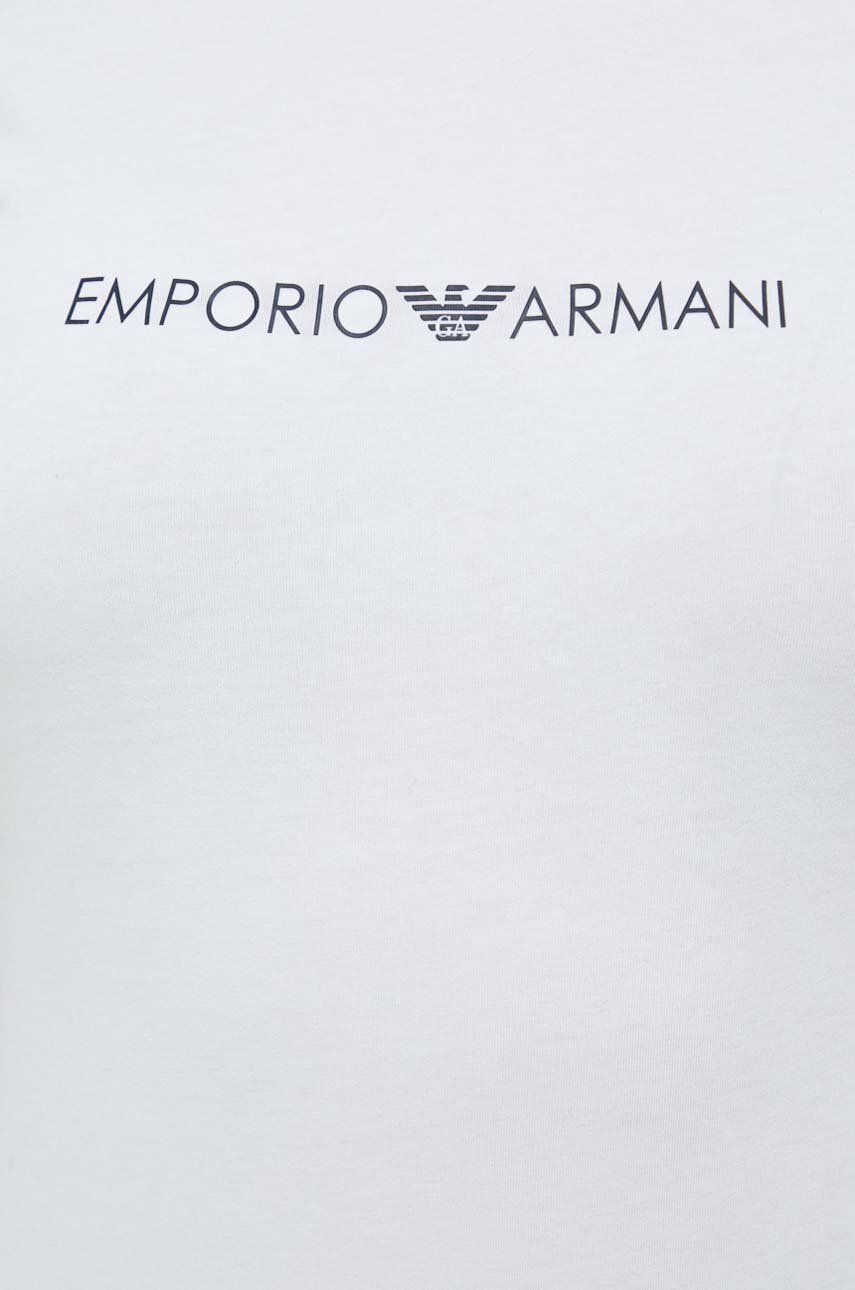 Emporio Armani Underwear Kratka majica ženski bela barva - Pepit.si