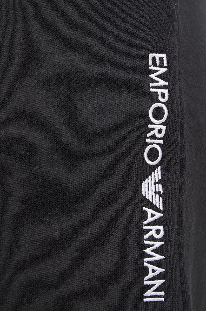 Emporio Armani Underwear Kratke hlače ženski črna barva - Pepit.si