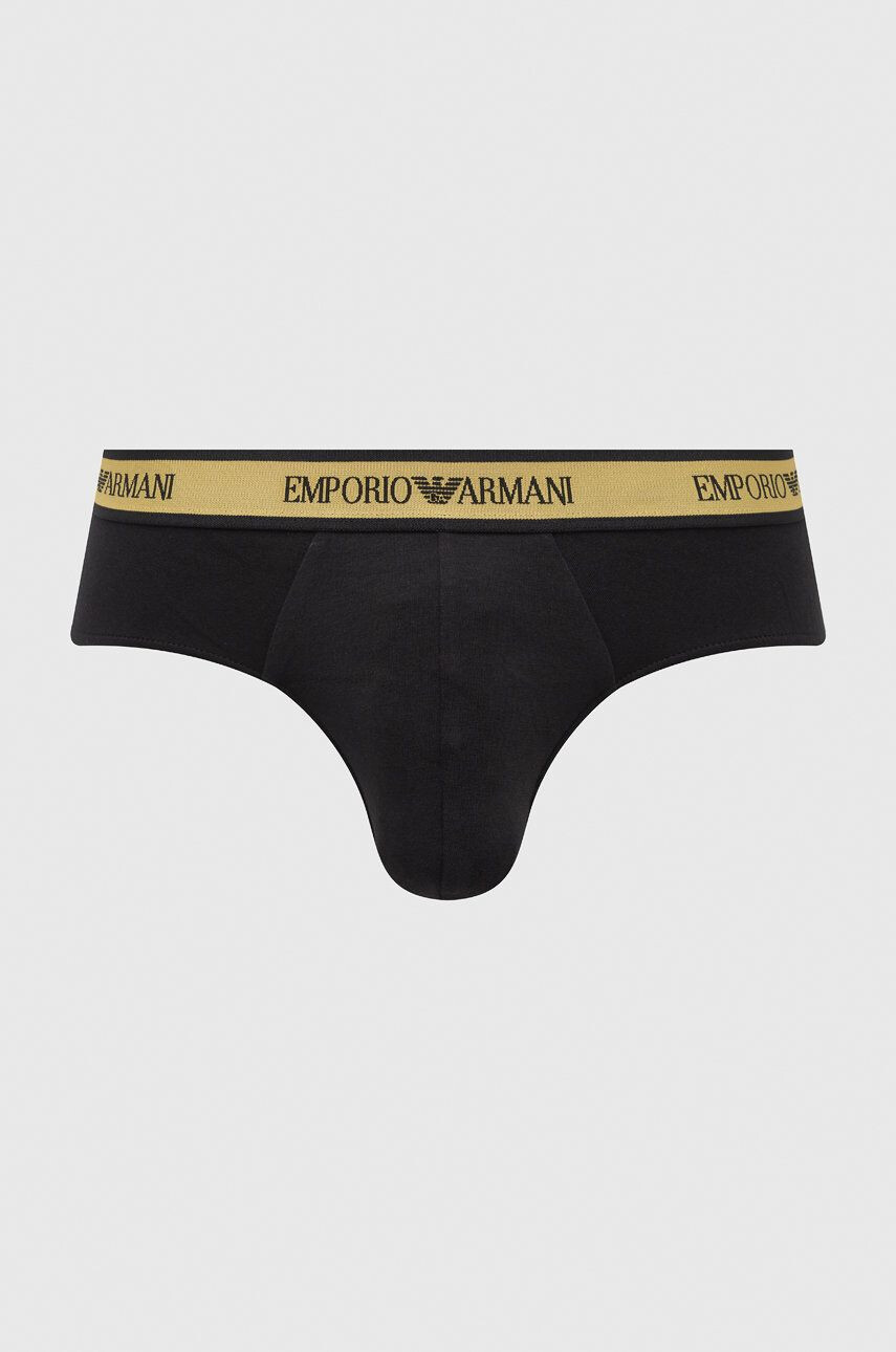 Emporio Armani Underwear Moške spodnjice (2-pack) moške črna barva - Pepit.si