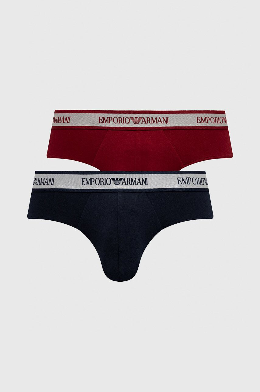 Emporio Armani Underwear Moške spodnjice (2-pack) moške mornarsko modra barva - Pepit.si