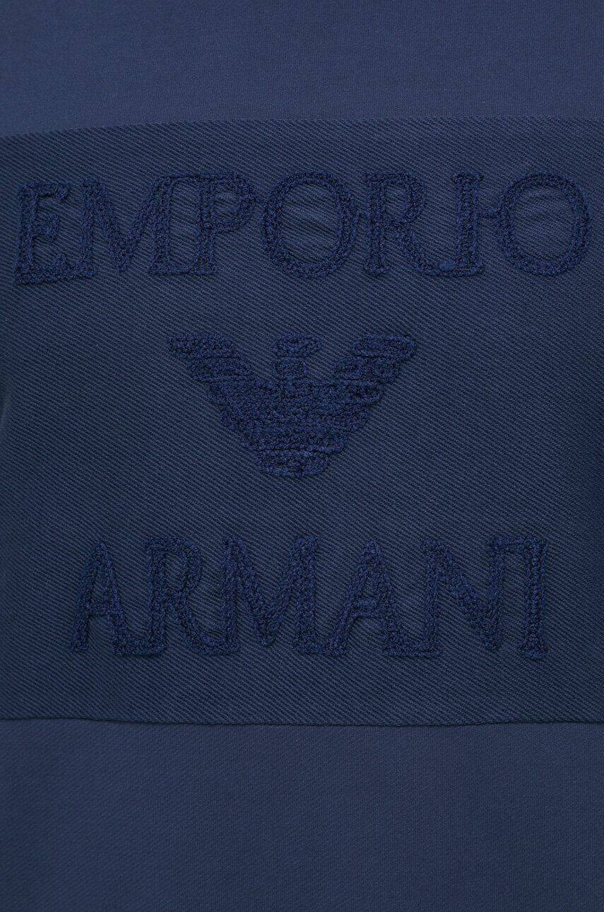 Emporio Armani Underwear Pulover moška mornarsko modra barva - Pepit.si