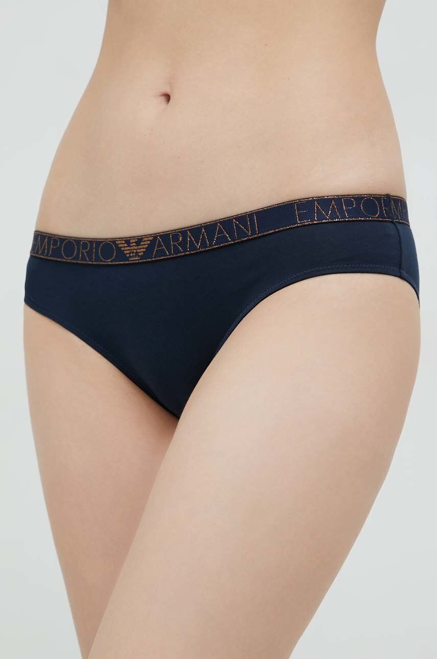 Emporio Armani Underwear Spodnjice mornarsko modra barva - Pepit.si