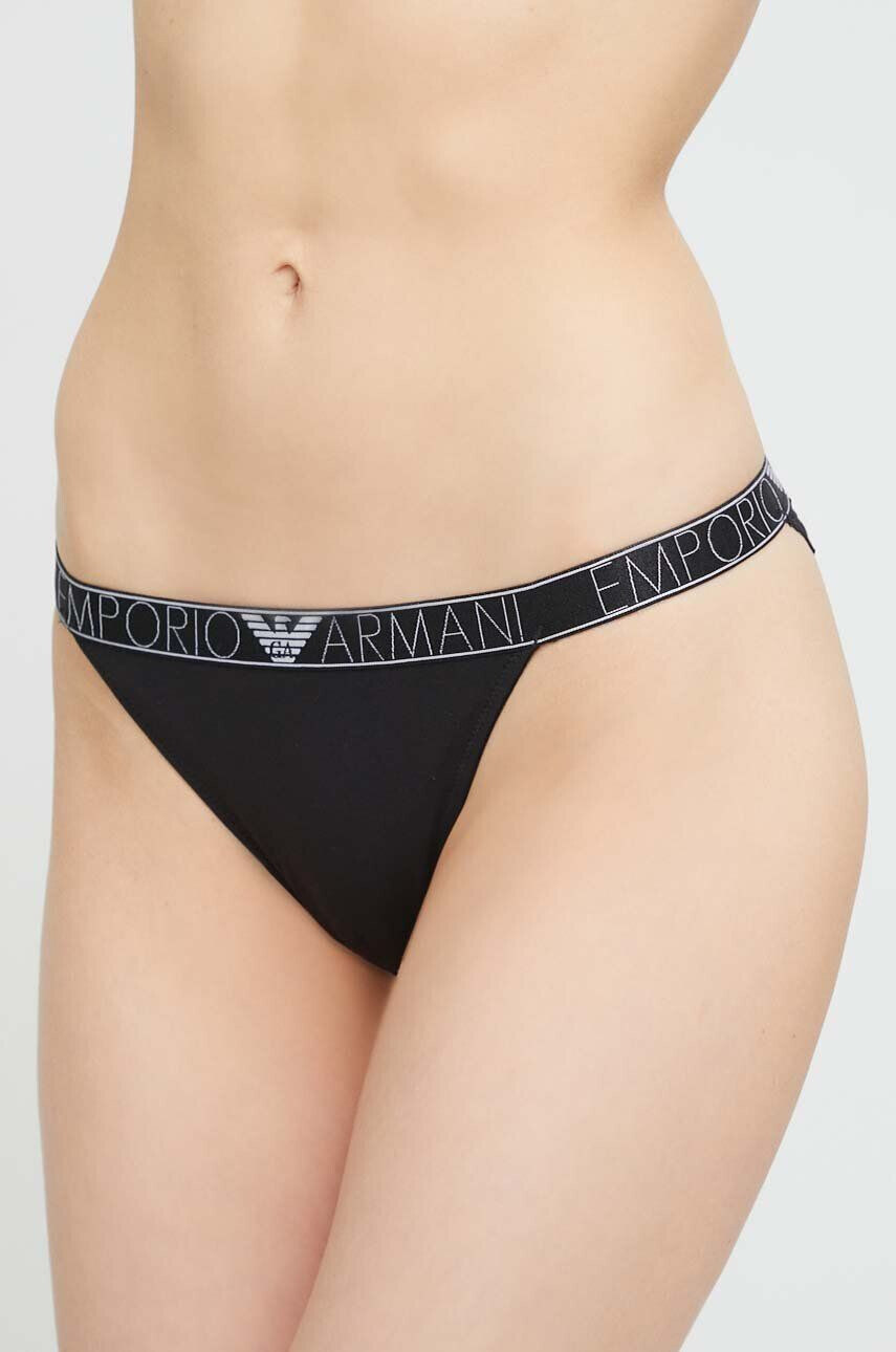 Emporio Armani Underwear Spodnjice črna barva - Pepit.si