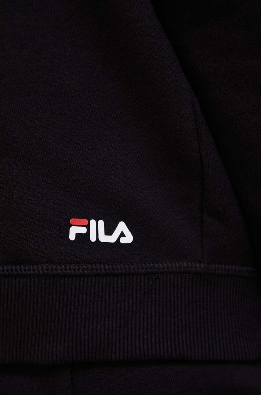 Fila Bluza črna barva s kapuco - Pepit.si