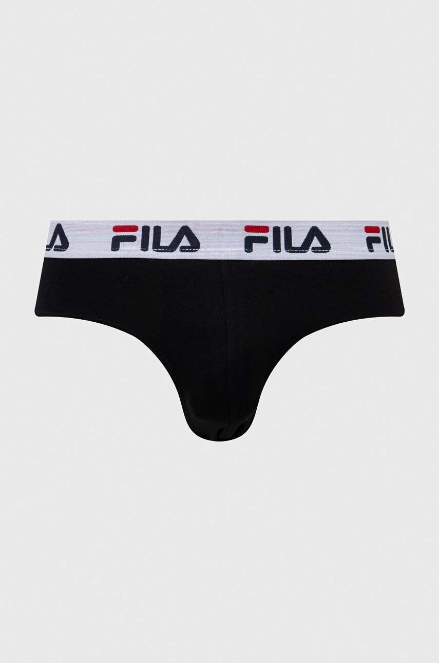 Fila Moške spodnjice 2-pack moški črna barva - Pepit.si