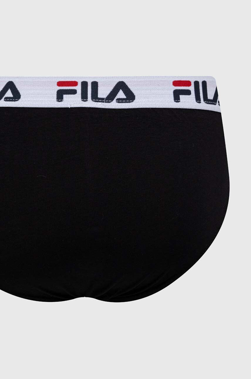 Fila Moške spodnjice 2-pack moški črna barva - Pepit.si