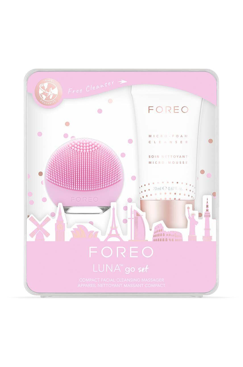 FOREO Komplet za nego kože obraza Set LUNA go Pearl Pink - Pepit.si