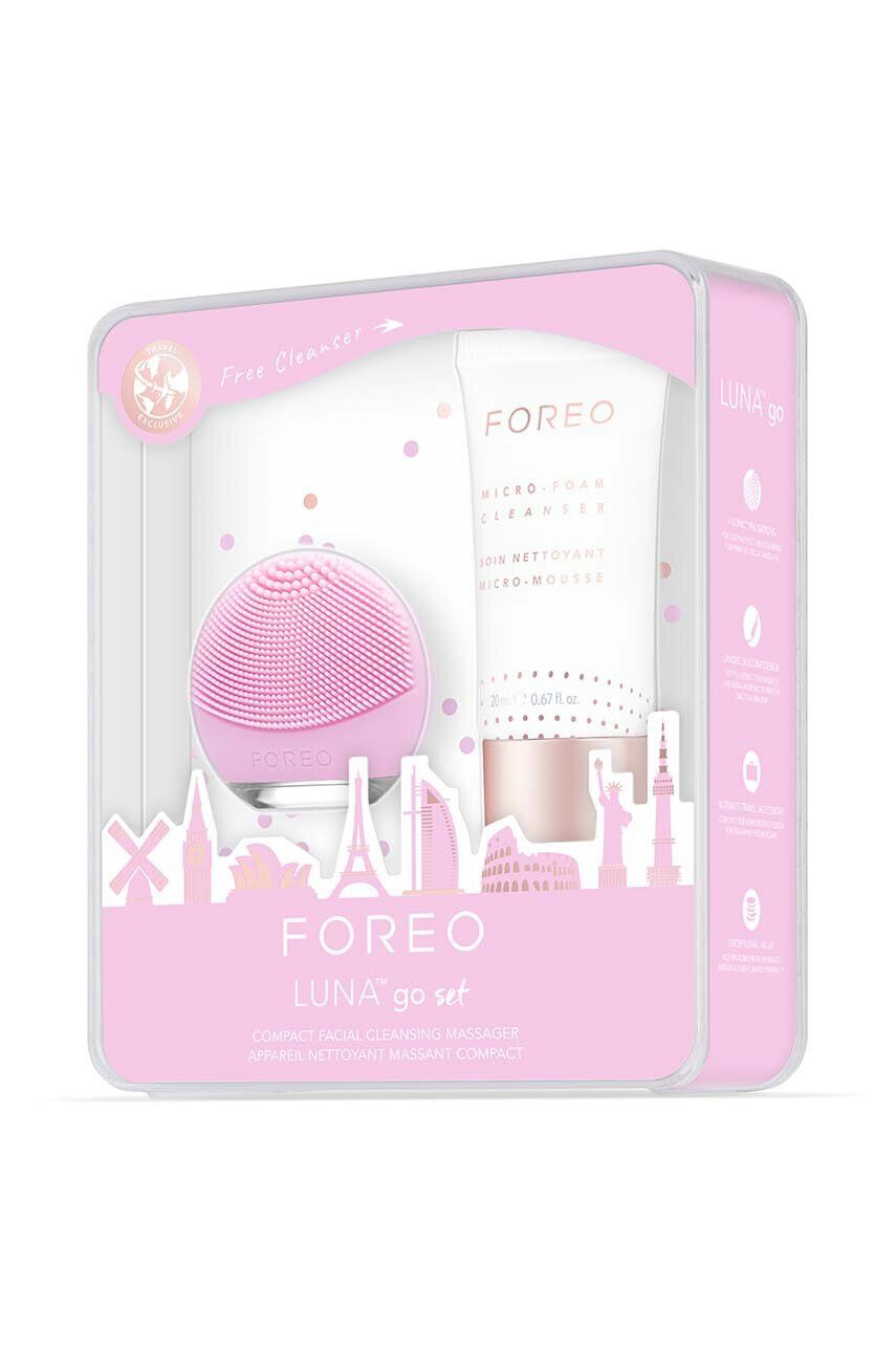 FOREO Komplet za nego kože obraza Set LUNA go Pearl Pink - Pepit.si