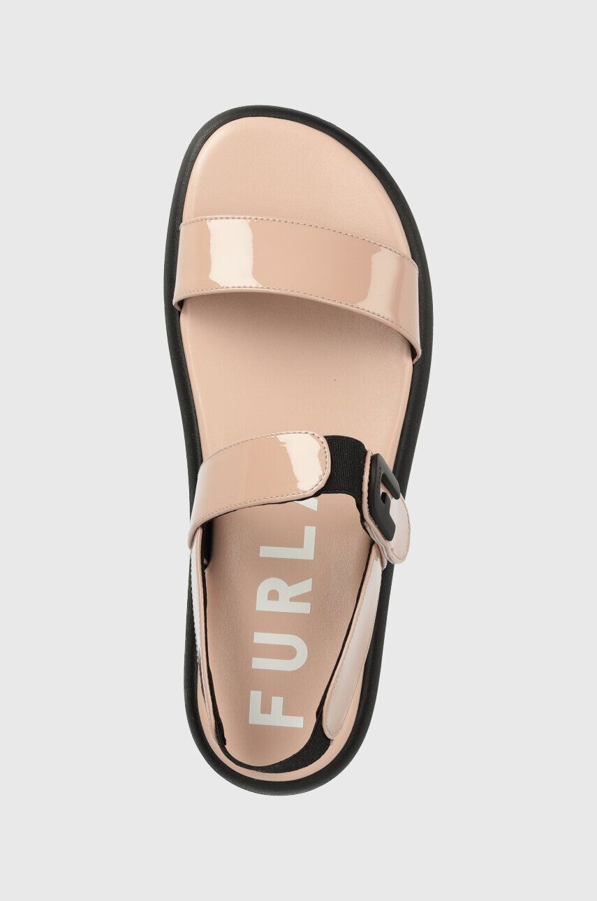 Furla Sandali Sign Sandal ženski roza barva YG40SGN X70000 1982S - Pepit.si