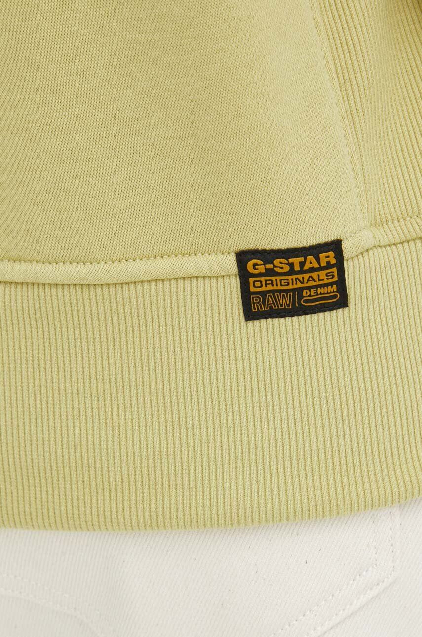 G-Star Raw Bluza ženska zelena barva - Pepit.si