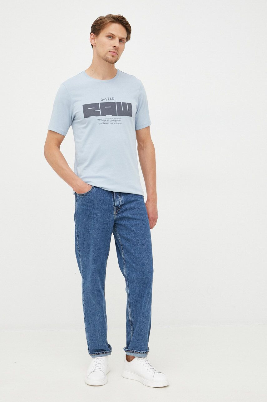 G-Star Raw Bombažen t-shirt - Pepit.si