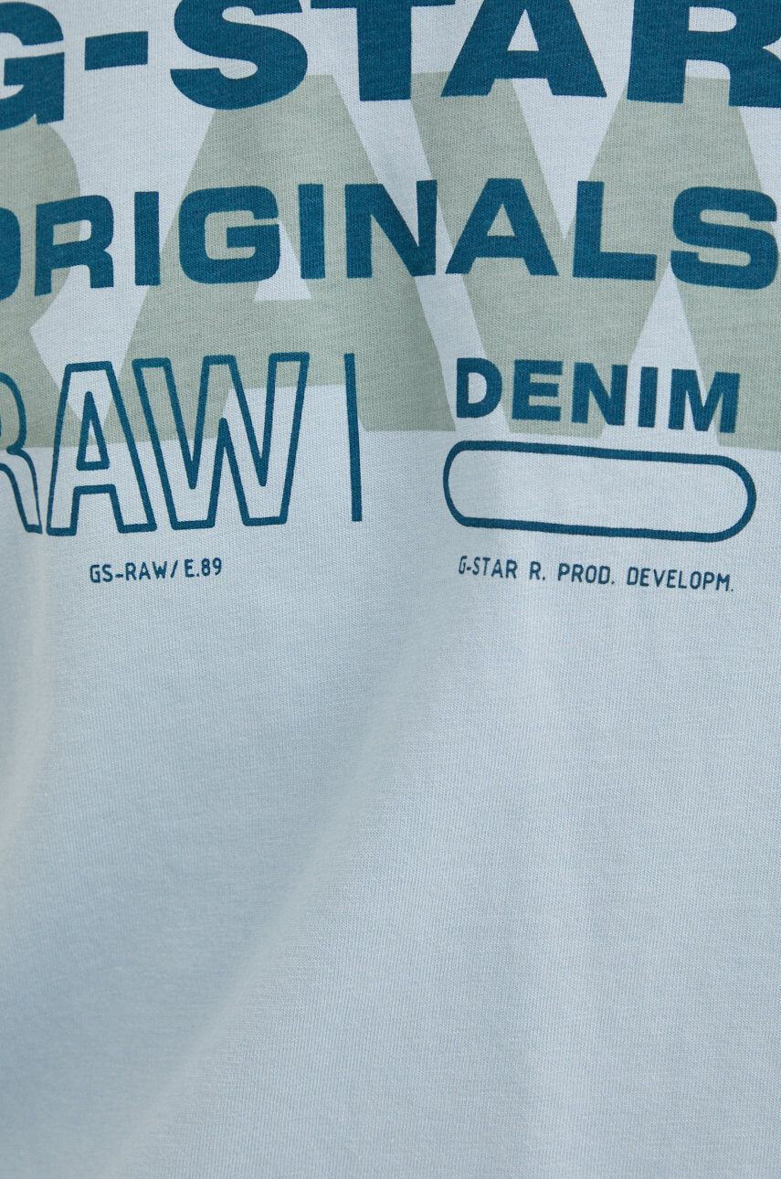 G-Star Raw Bombažna kratka majica - Pepit.si