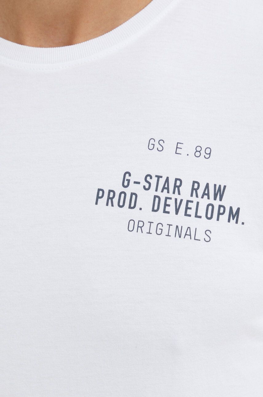 G-Star Raw Bombažna kratka majica - Pepit.si