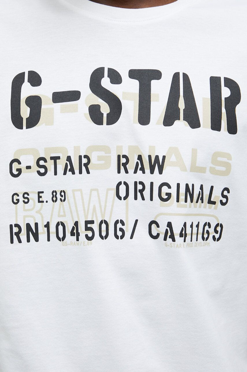 G-Star Raw Bombažna kratka majica - Pepit.si