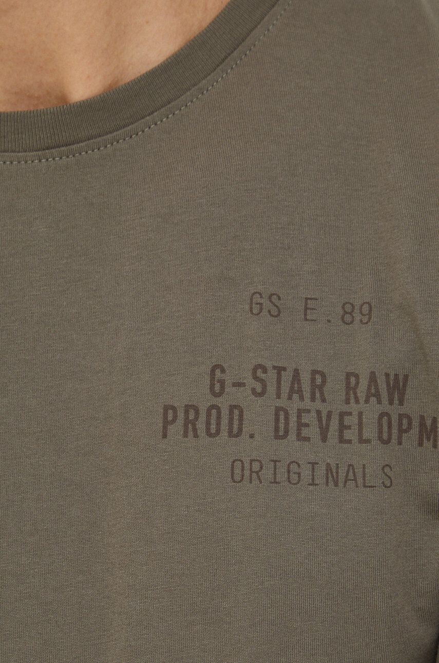 G-Star Raw Bombažna kratka majica - Pepit.si