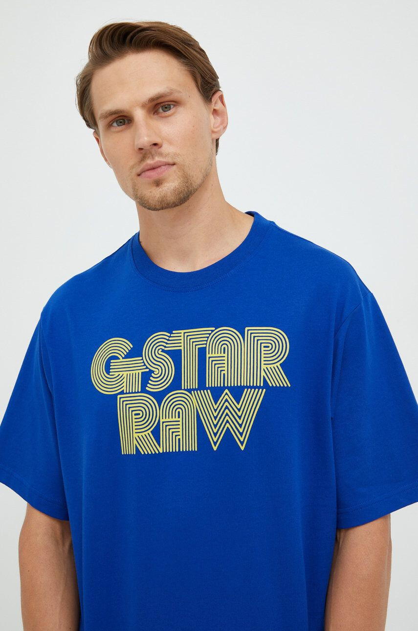 G-Star Raw bombažna majica x Snoop Dog - Pepit.si