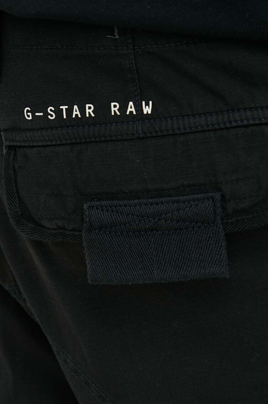 G-Star Raw Hlače moški črna barva - Pepit.si