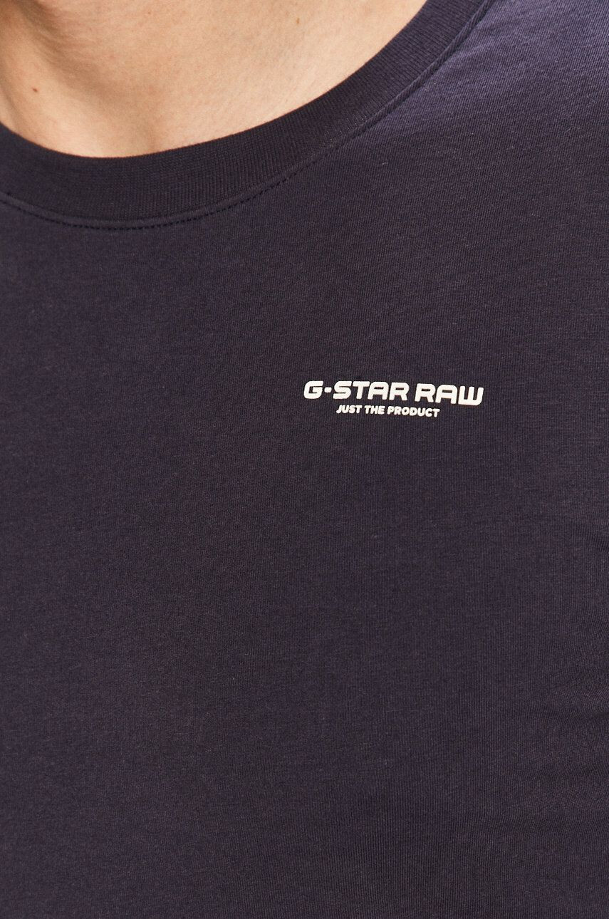 G-Star Raw Kratka majica moški mornarsko modra barva - Pepit.si