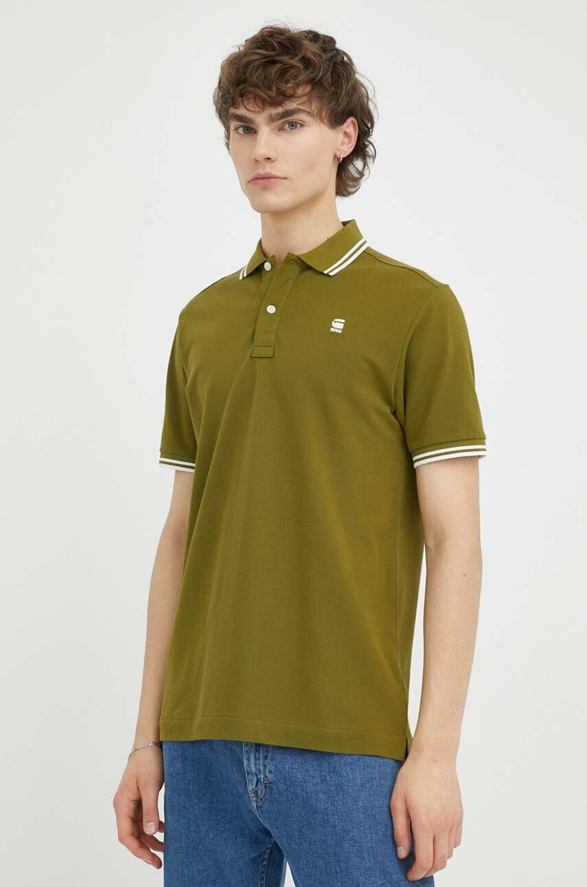 G-Star Raw Polo moški siva barva - Pepit.si