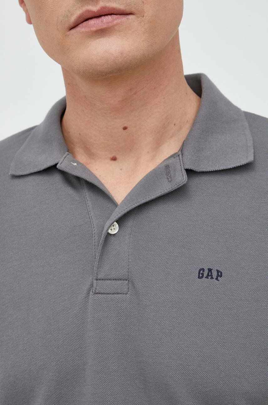 Gap Polo 2-pack moški siva barva - Pepit.si