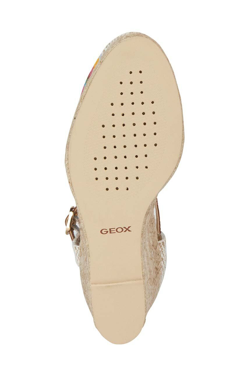 Geox Espadrile D GELSA bež barva D35TPA 01143 C0G5F - Pepit.si