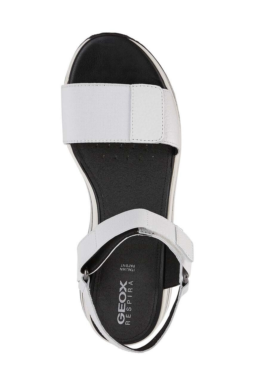 Geox Sandali D SANDAL KENCY ženski bela barva D25RSA 00046 C1000 - Pepit.si