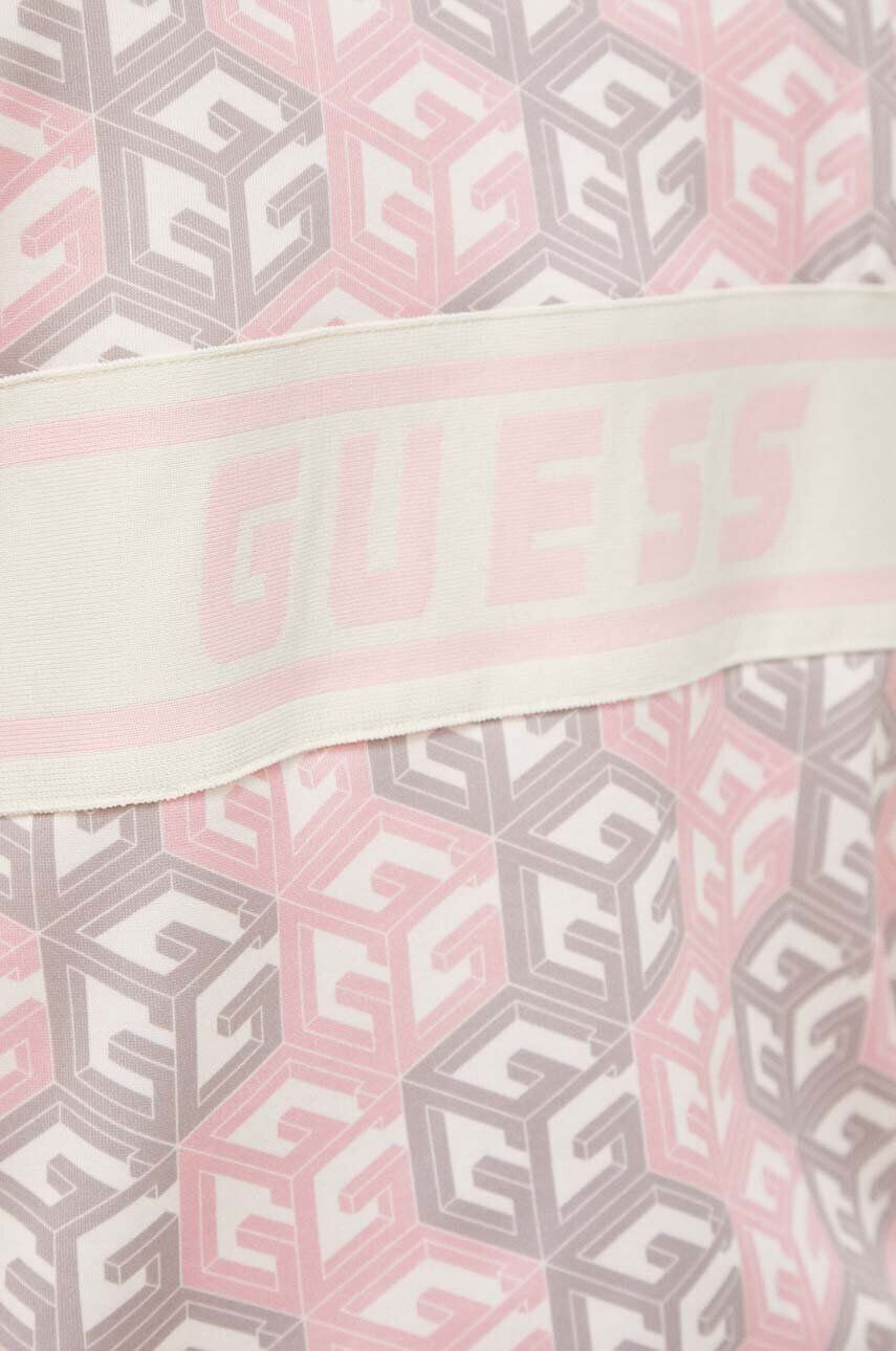 Guess Bluza ženska roza barva - Pepit.si