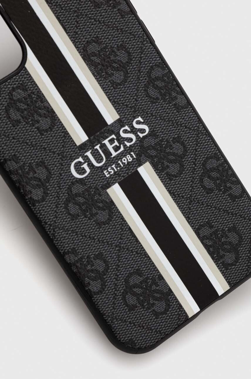 Guess Etui za telefon iPhone 11 / Xr siva barva - Pepit.si