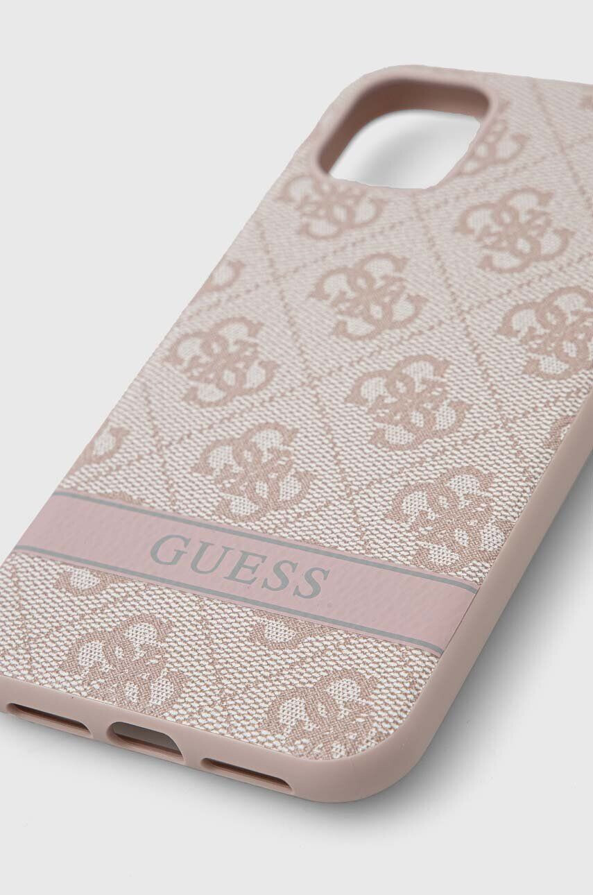 Guess Etui za telefon iPhone 11 / Xr roza barva - Pepit.si