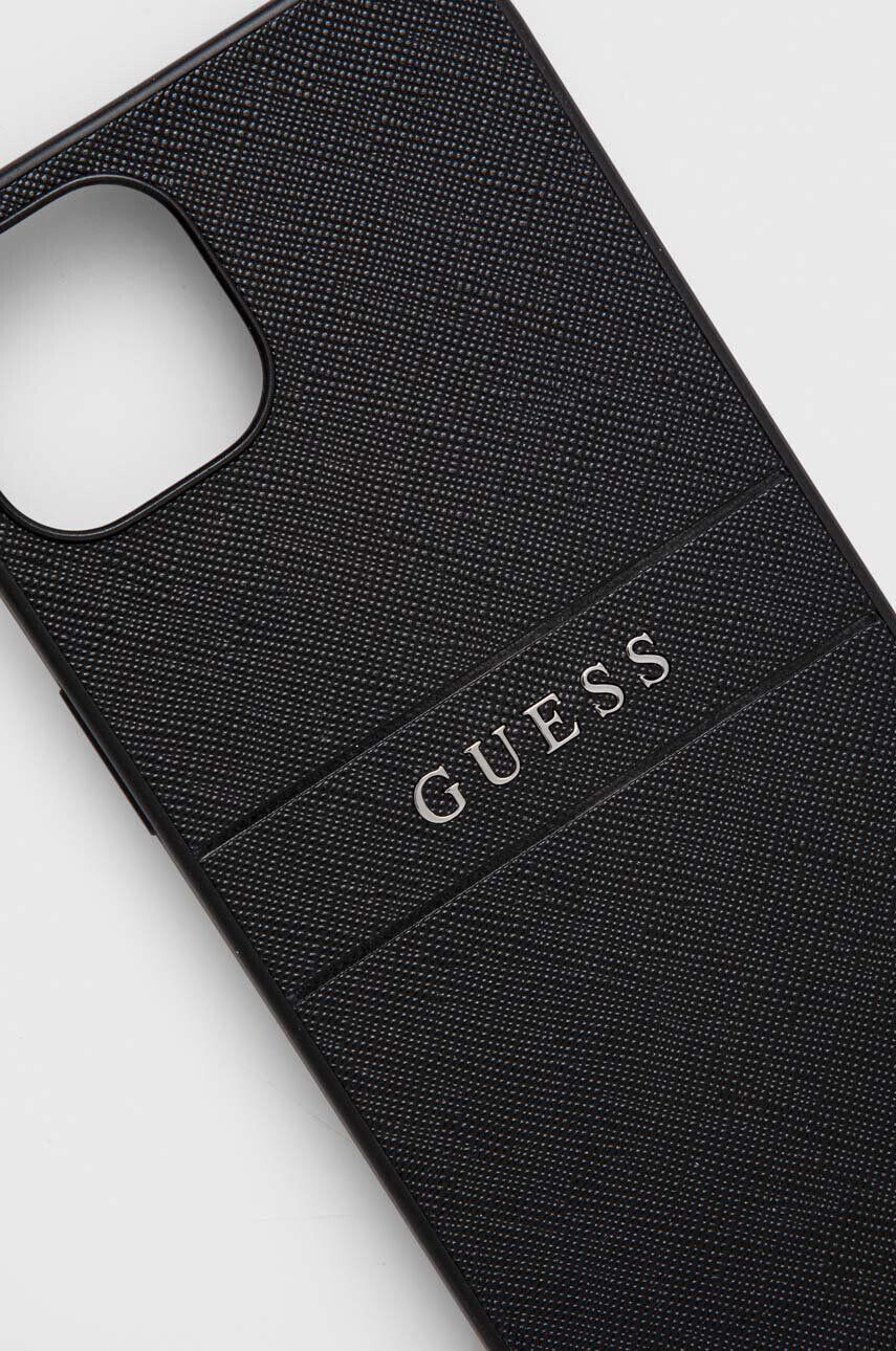 Guess Etui za telefon Iphone 13 61" siva barva - Pepit.si