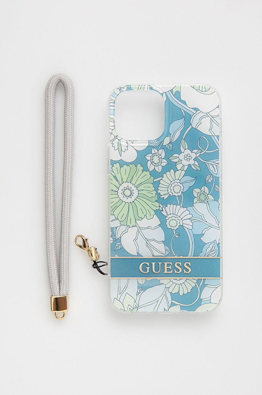 Guess Etui za telefon Iphone 13 Mini 54'' zelena barva - Pepit.si