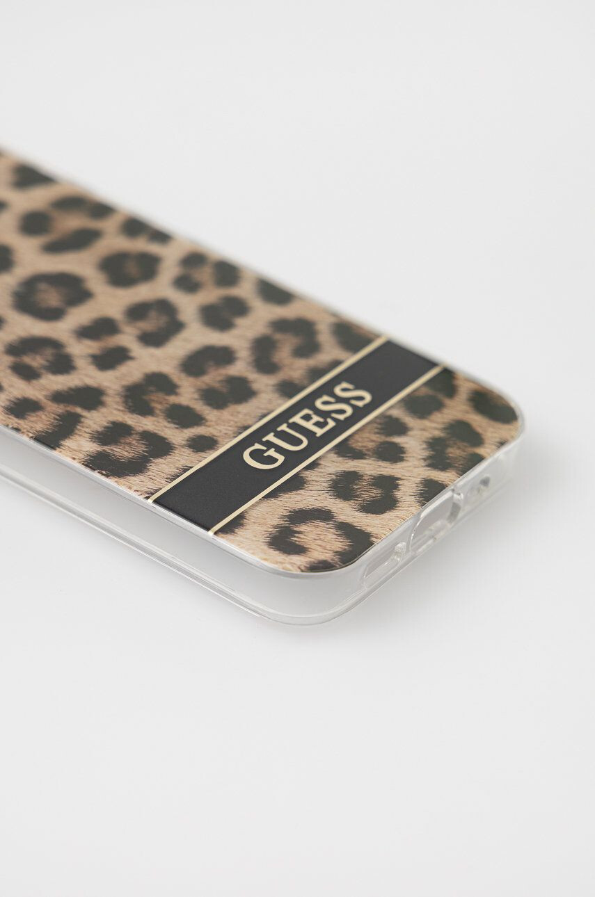 Guess Etui za telefon Iphone 13 Mini 54'' rjava barva - Pepit.si