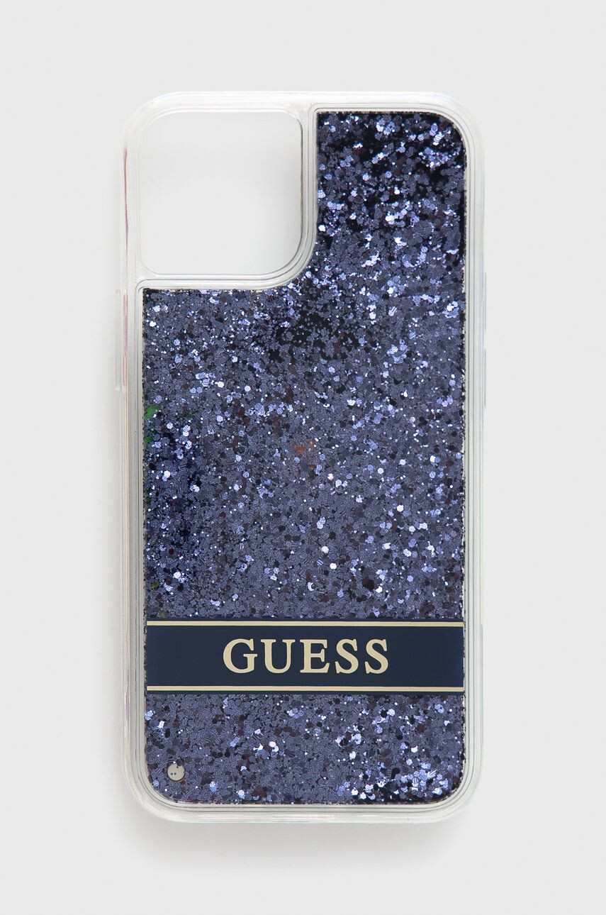 Guess Etui za telefon Iphone 13 Mini 54 mornarsko modra barva - Pepit.si