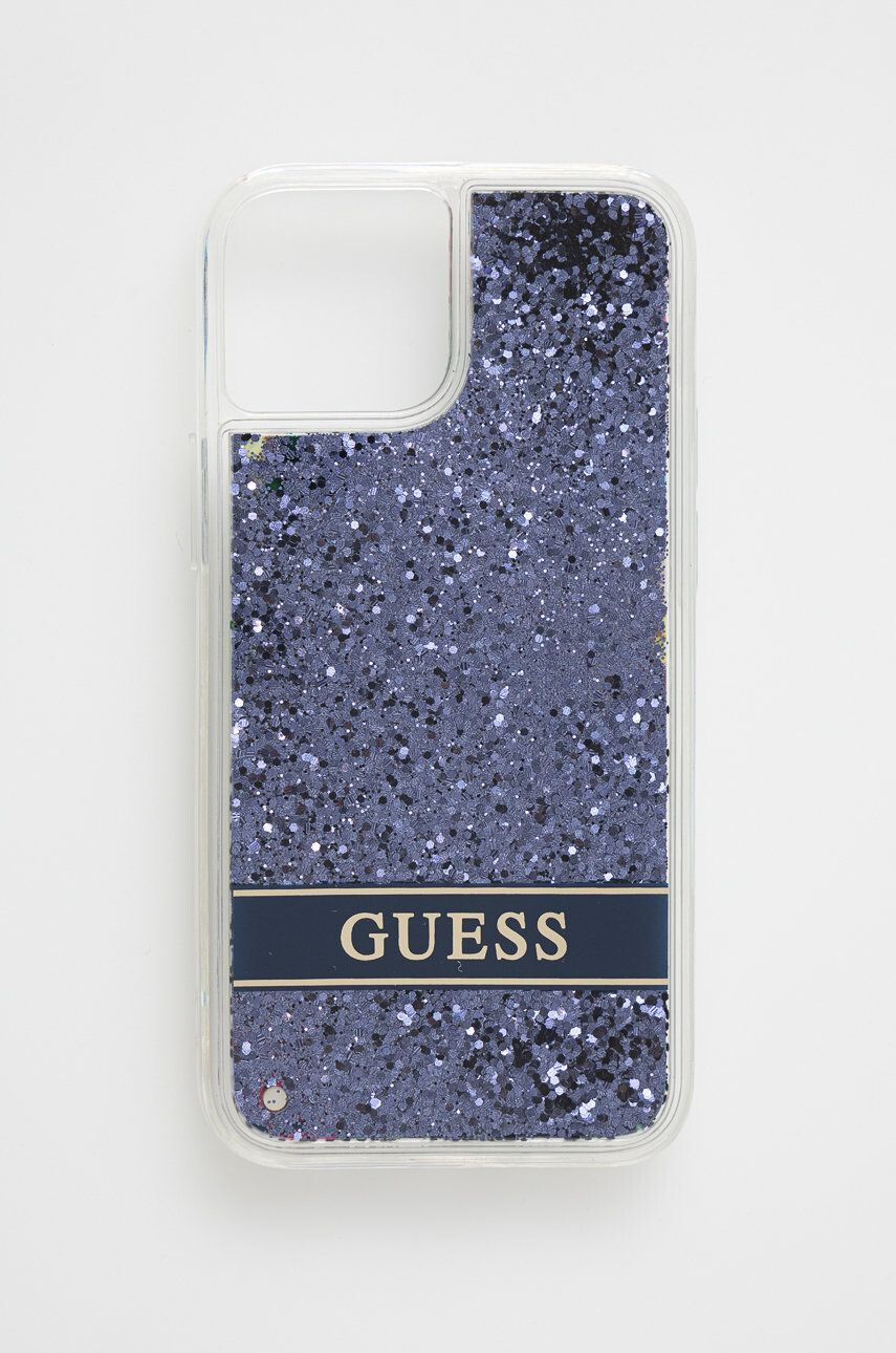 Guess Etui za telefon Iphone 13 Mini 54 mornarsko modra barva - Pepit.si