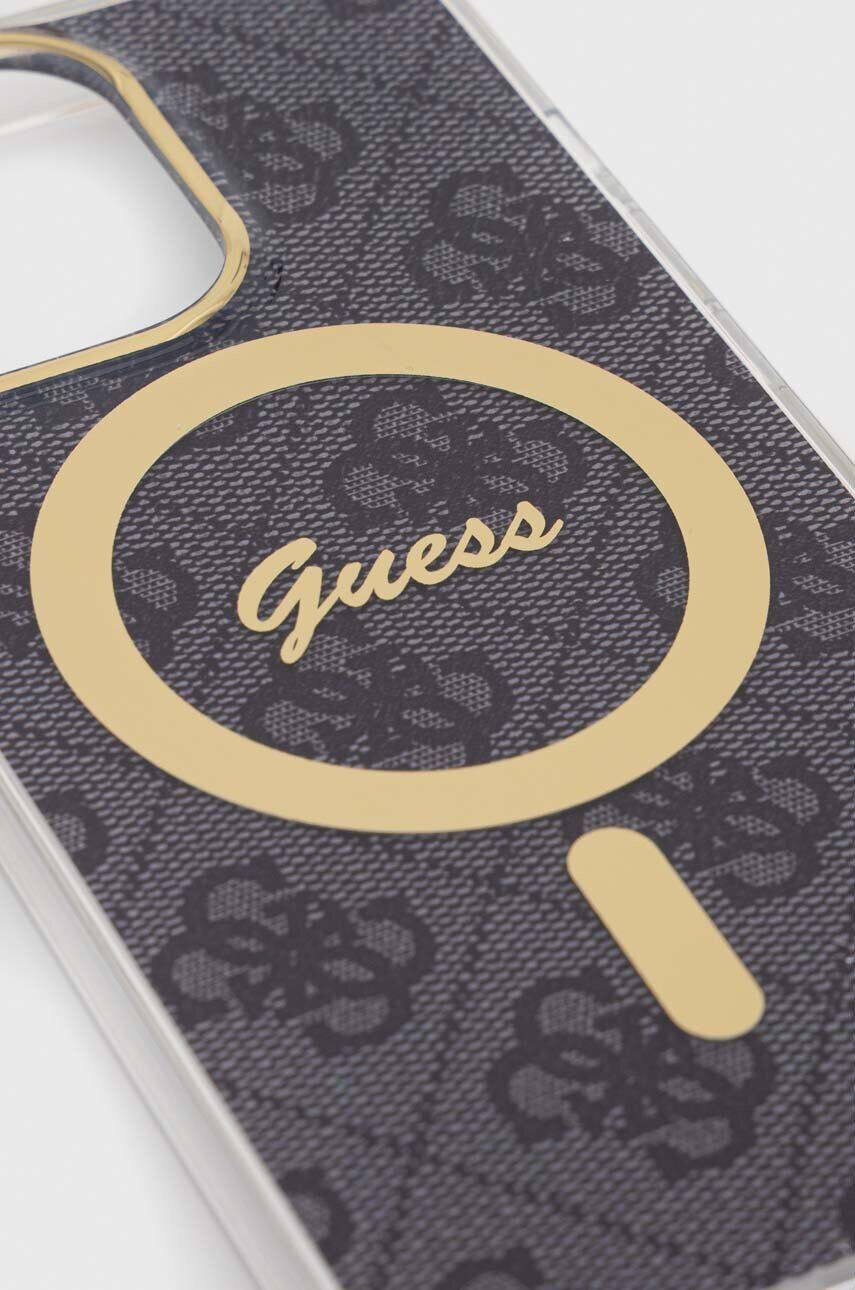 Guess Etui za telefon iPhone 13 Pro / 13 6.1" siva barva - Pepit.si