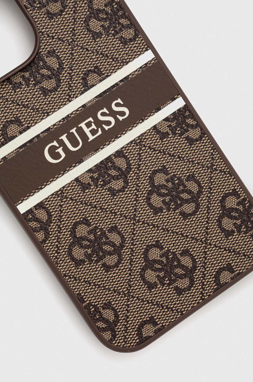 Guess Etui za telefon iPhone 13 Pro / 13 61" rjava barva - Pepit.si