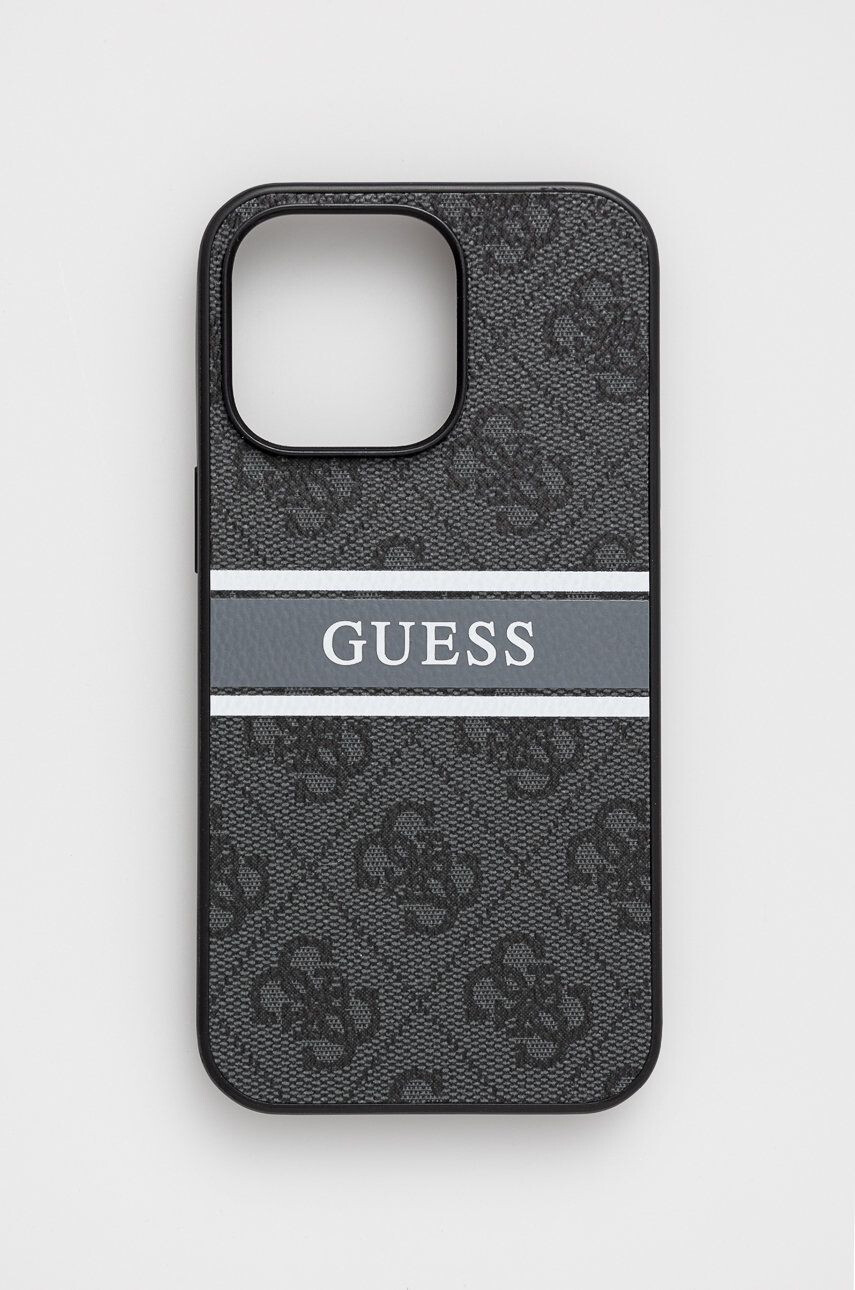 Guess Etui za telefon Iphone 13 Pro / 13 61'' siva barva - Pepit.si