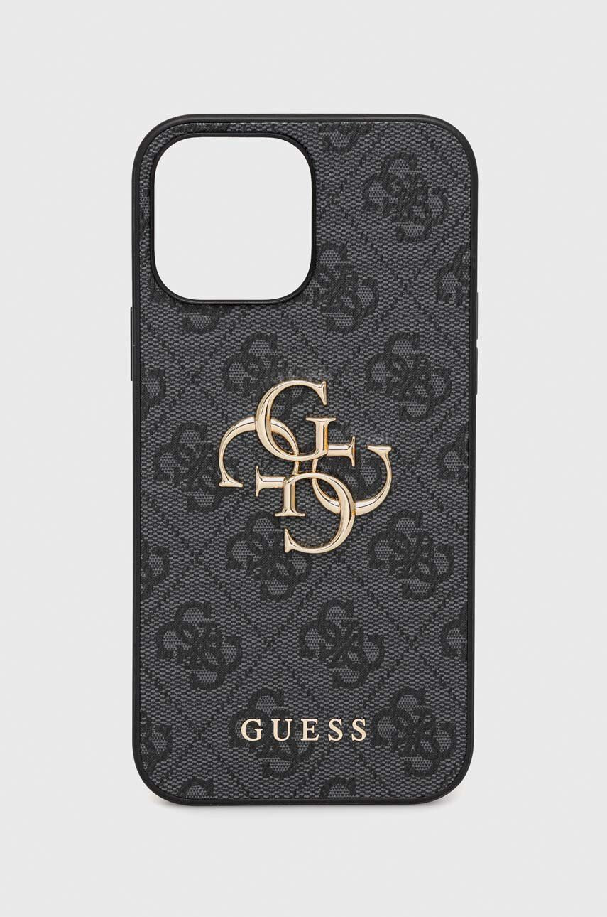 Guess Etui za telefon Iphone 13 Pro Max 67" siva barva - Pepit.si