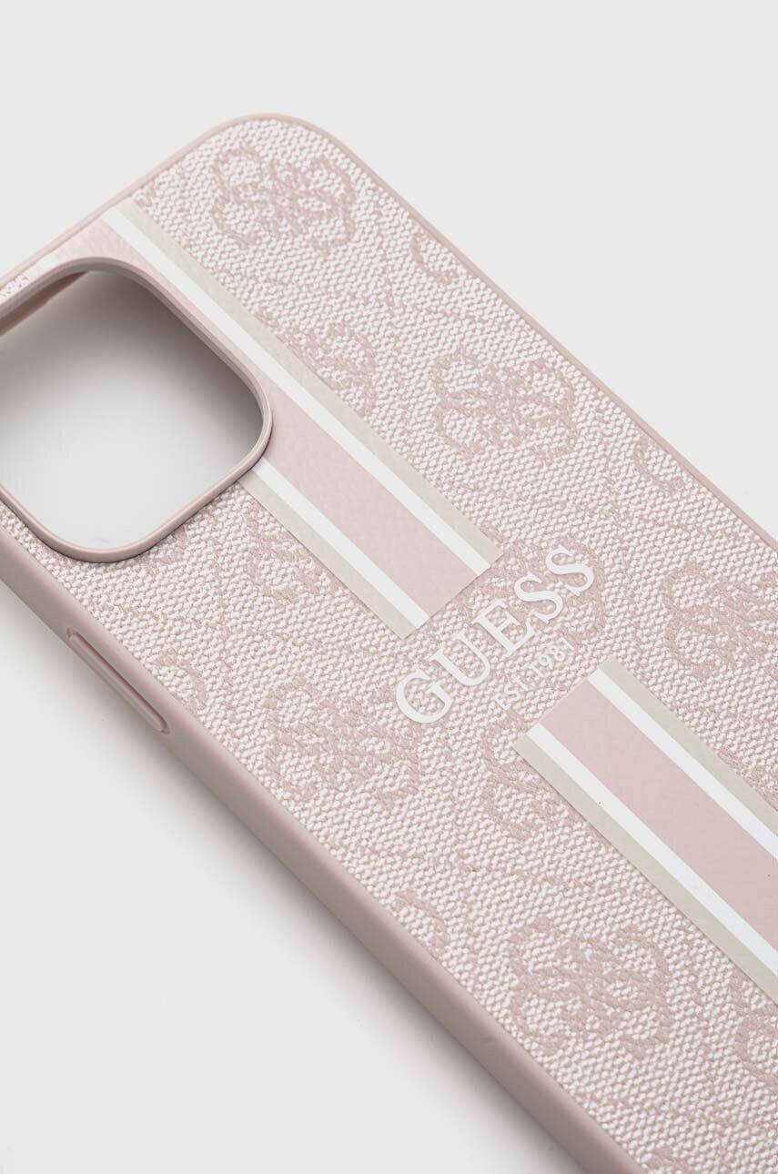 Guess Etui za telefon iPhone 13 Pro Max 67" roza barva - Pepit.si