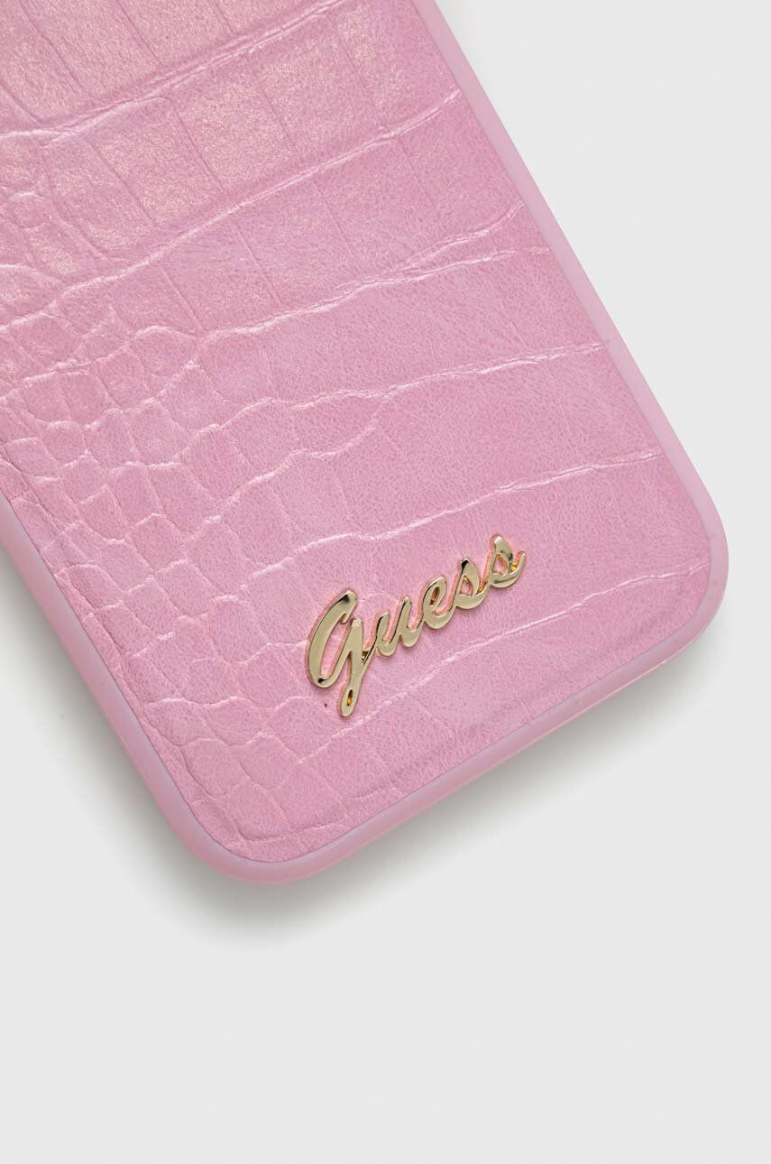 Guess Etui za telefon iPhone 14 61'' roza barva - Pepit.si