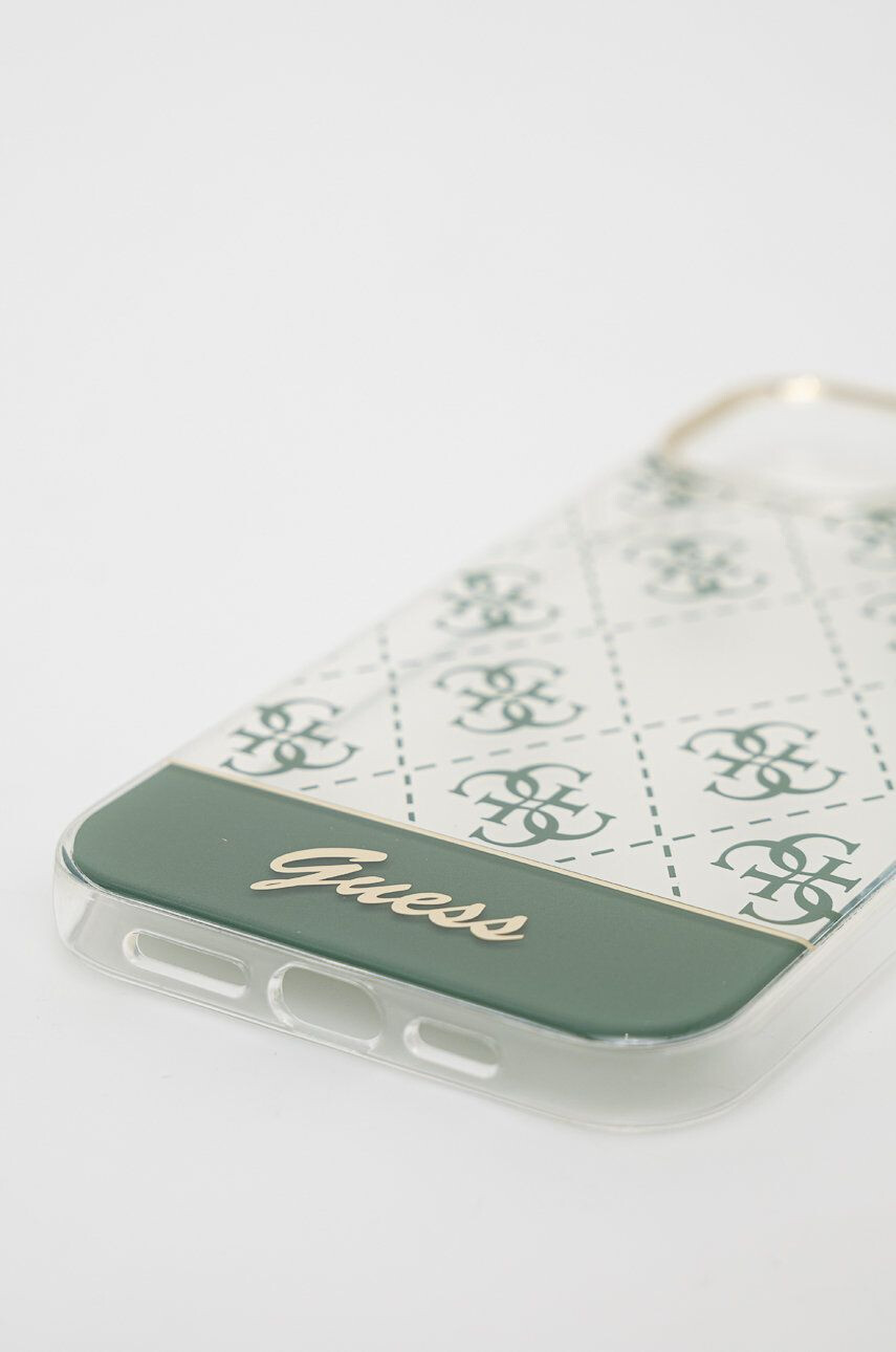 Guess Etui za telefon Iphone 14 Plus 67" zelena barva - Pepit.si