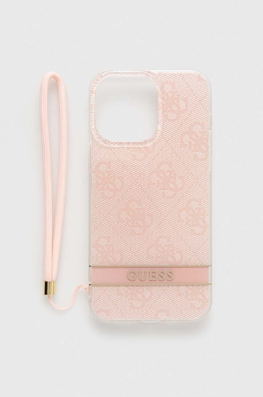 Guess Etui za telefon Iphone 14 Pro Max 67" siva barva - Pepit.si