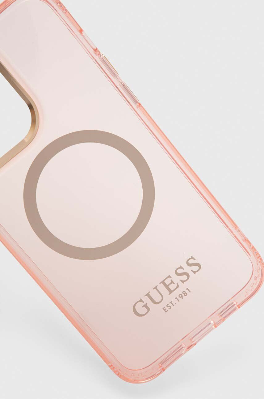 Guess Etui za telefon iPhone 14 Pro Max 67" roza barva - Pepit.si