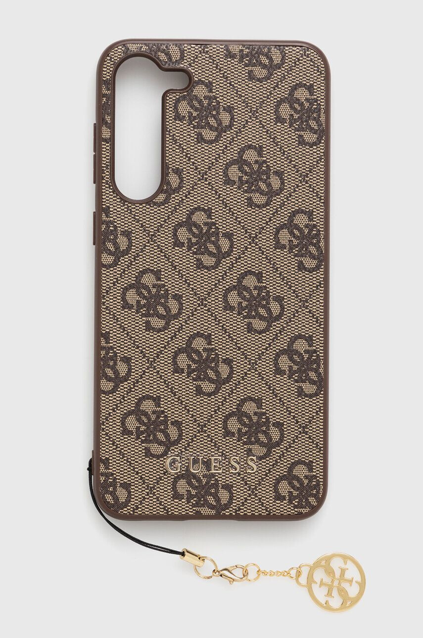 Guess Etui za telefon S23+ S916 siva barva - Pepit.si