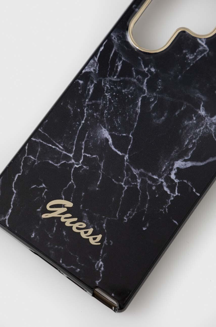 Guess Etui za telefon S23 Ultra S918 črna barva - Pepit.si