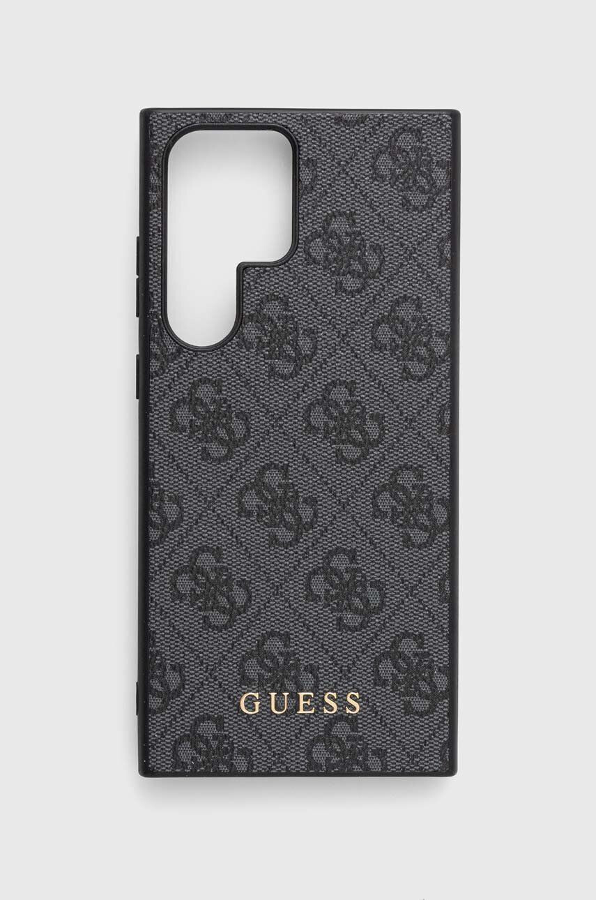 Guess Etui za telefon S23 Ultra S918 siva barva - Pepit.si